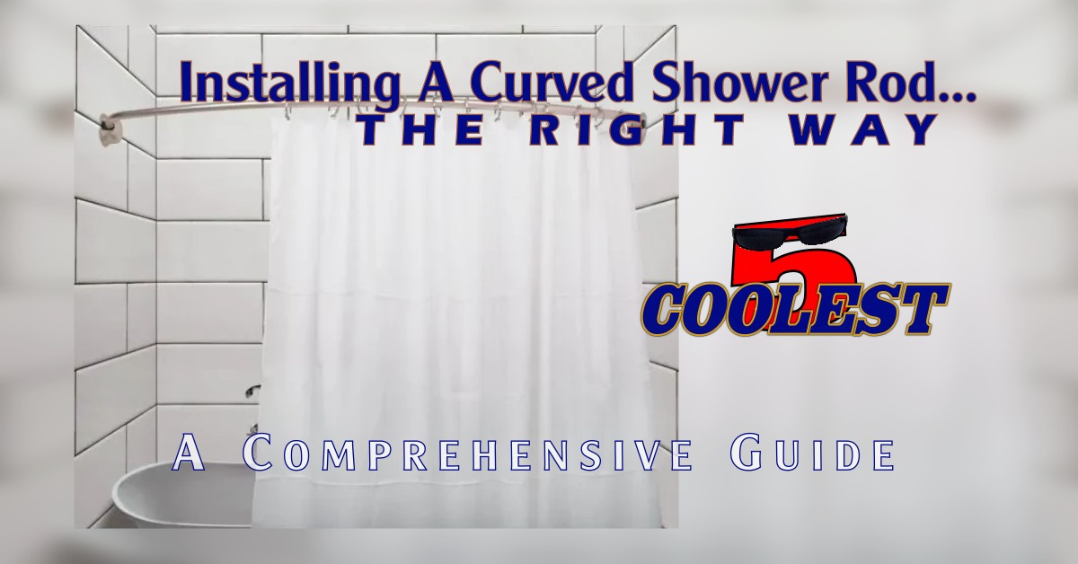 Installing A Curved shower Rod - Coolest5.com