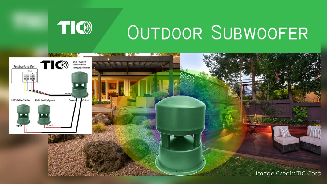 TIC B50 Outdoor In-Ground Subwoofer - Coolest5.com