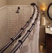 Double Curved Shower Curtain Rod - Coolest5.com