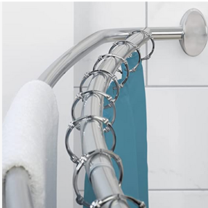 Double Curved Shower Curtain Rod - Coolest5.com