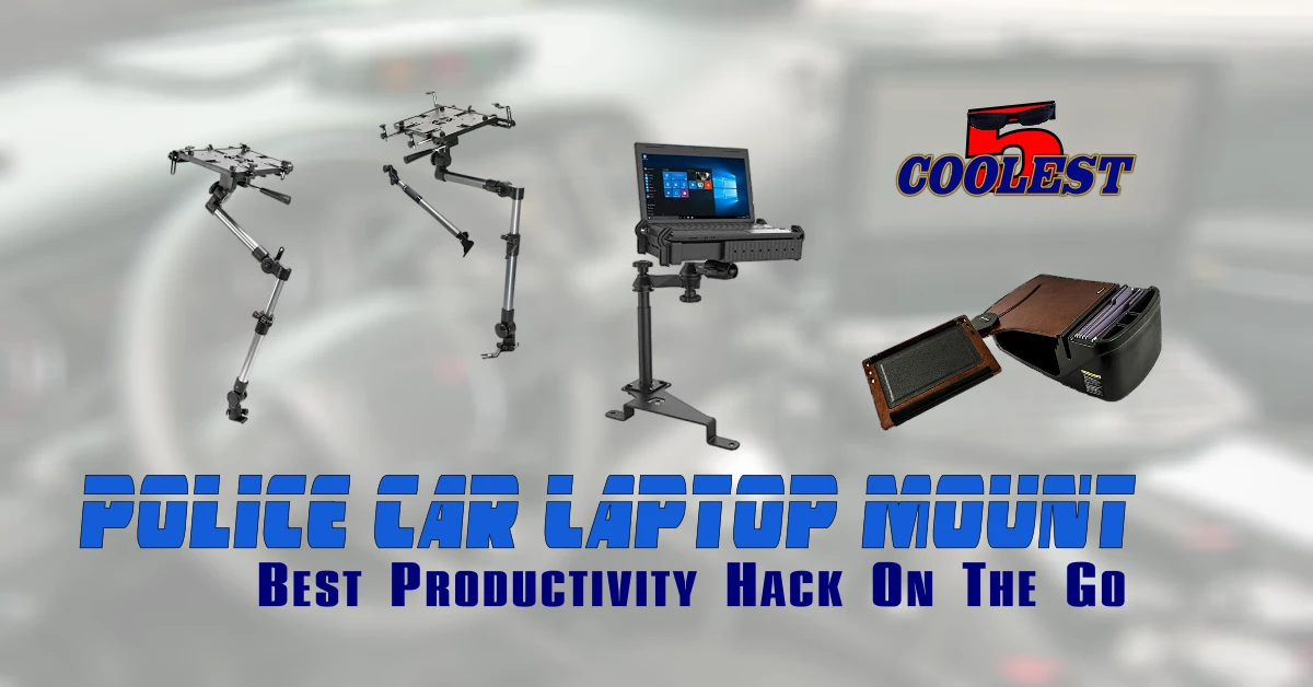 Police Car Laptop Mount - Coolest5.com