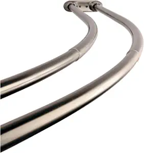 Kingston Brass Adjustable Double Curved Shower Rod